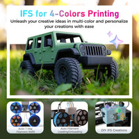 AD5X 3D Printer, Multi-Color Printer & 600Mm/S High Speed, 1Count, 8.7 X 8.7 X 8.7" — product view 3