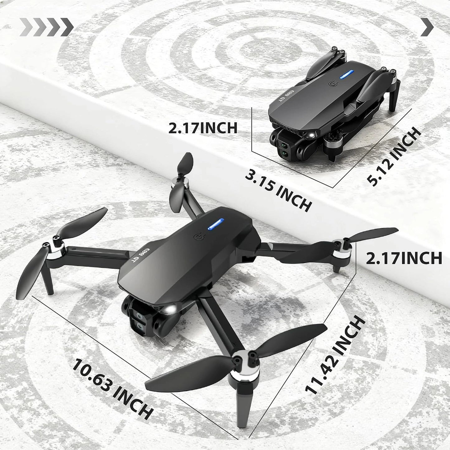 Drone with Screen on Controller, Ideal Toy Gift for Adults & Kids — product view 7