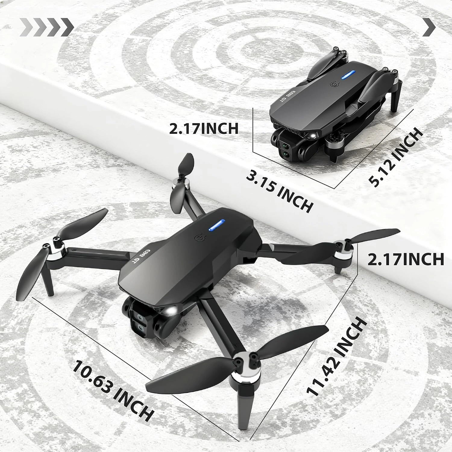 Drone with Screen on Controller, Ideal Toy Gift for Adults & Kids — product view 7
