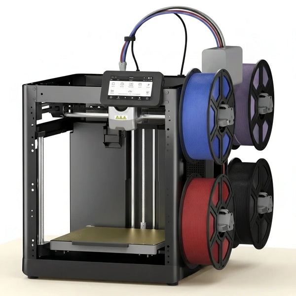 AD5X 3D Printer, Multi-Color Printer & 600Mm/S High Speed, 1Count, 8.7 X 8.7 X 8.7" — Studio Shot