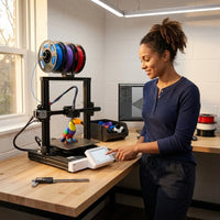 AD5X 3D Printer, Multi-Color Printer & 600Mm/S High Speed, 1Count, 8.7 X 8.7 X 8.7" — Lifestyle
